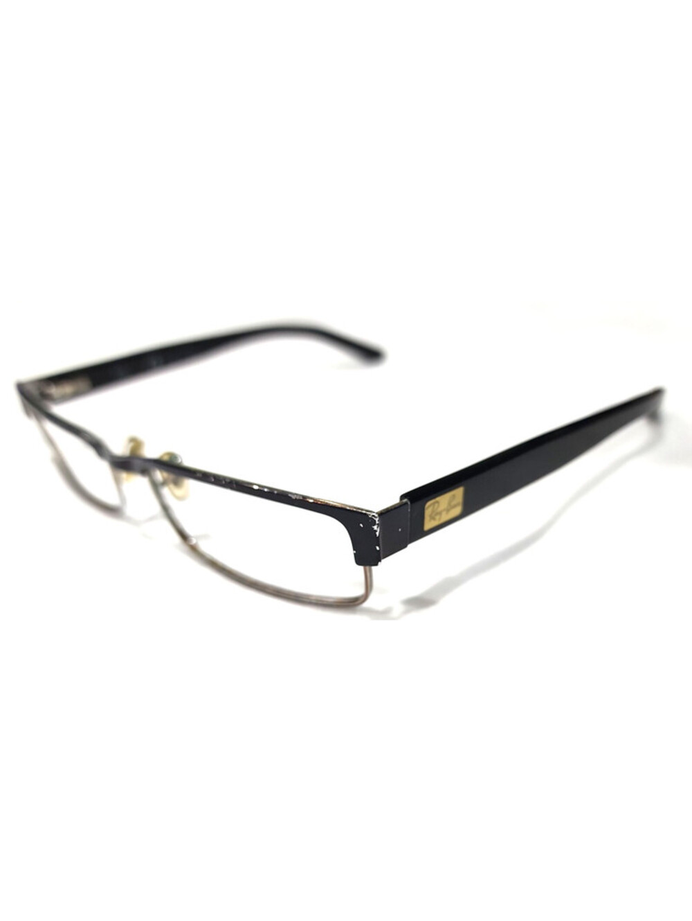 Ray Ban RB6169 2502 Black Metal Eyeglasses Frame 52-16 140 Read